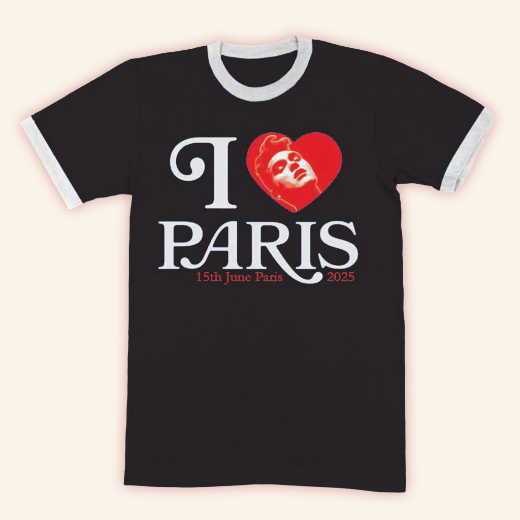 Mporium Merch Paris 2025 Royal Blue Event Ringer T-Shirt Gifts For Besties Mporium Merch Paris 2025 Royal Blue Event Ringer T-Shirt Gifts For Besties