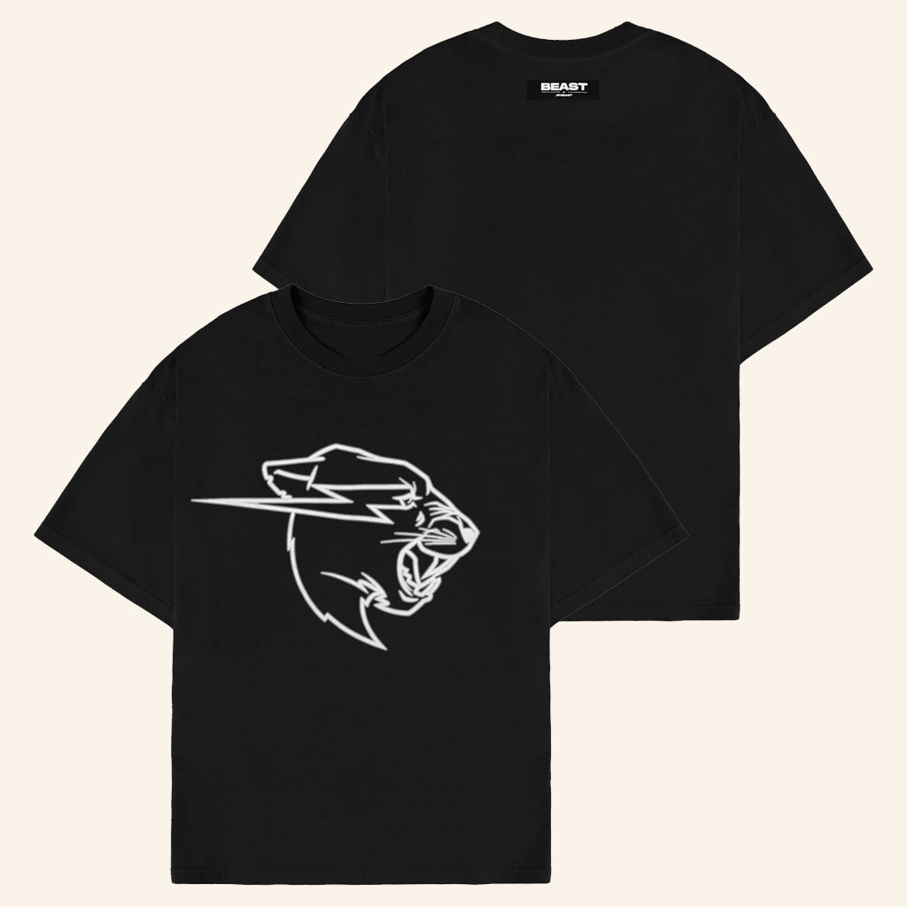 Mr Beast Merch Beast Panther UV Reactive T-Shirt Christmas Gifts For Dad Mr Beast Merch Beast Panther UV Reactive T-Shirt Christmas Gifts For Dad