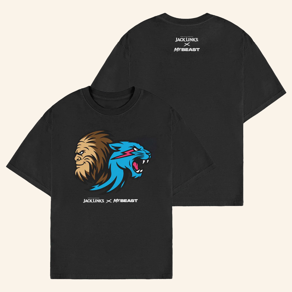 Mr Beast Merch Mr Beast x Jack Links Feed The Beasts T-Shirt Birthday Gift For Husband Mr Beast Merch Mr Beast x Jack Links Feed The Beasts T-Shirt Birthday Gift For Husband