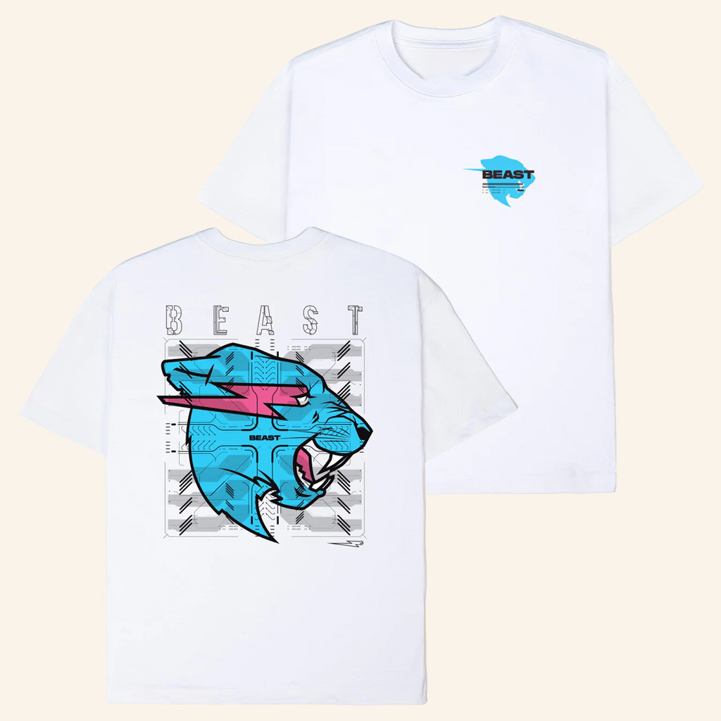Mr Beast Merch Scope T-Shirt White Presents For Boyfriend Mr Beast Merch Scope T-Shirt White Presents For Boyfriend