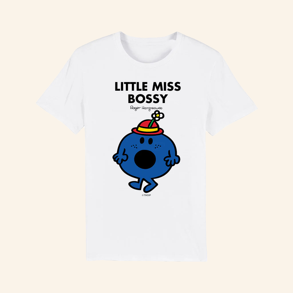 Mr Men And Little Miss Merch Little Miss Bossy T-Shirt Gifts For Brothers