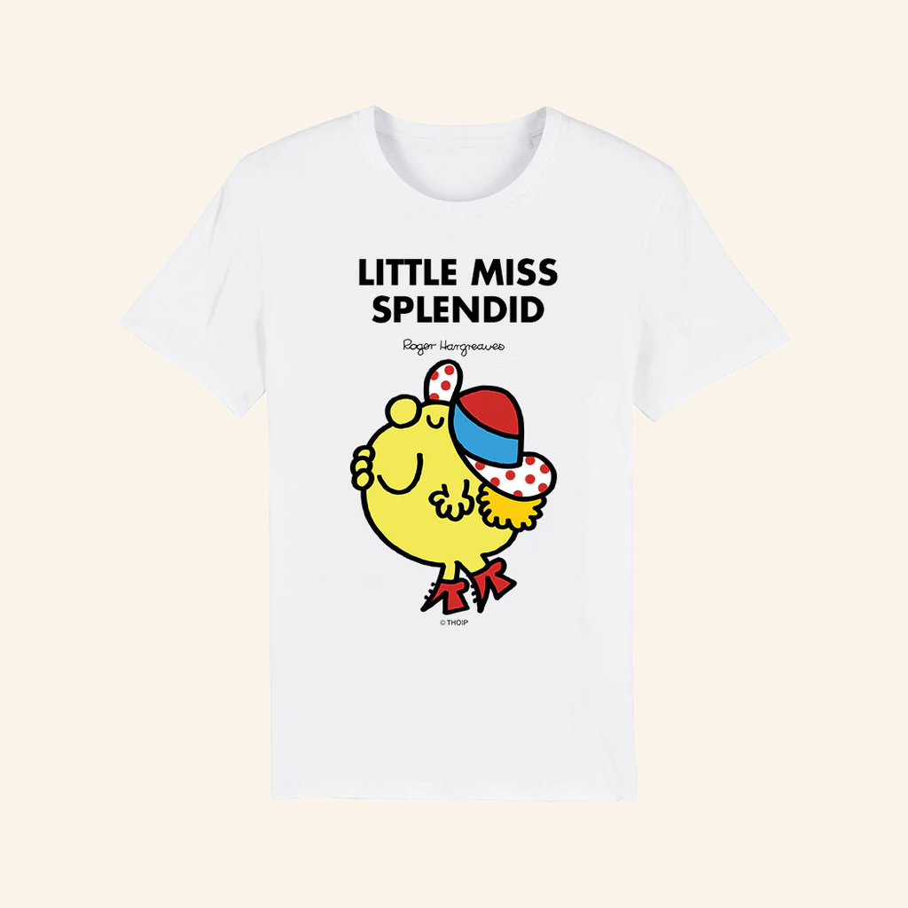 Mr Men And Little Miss Merch Little Miss Splendid T-Shirt Gift Ideas For Friends