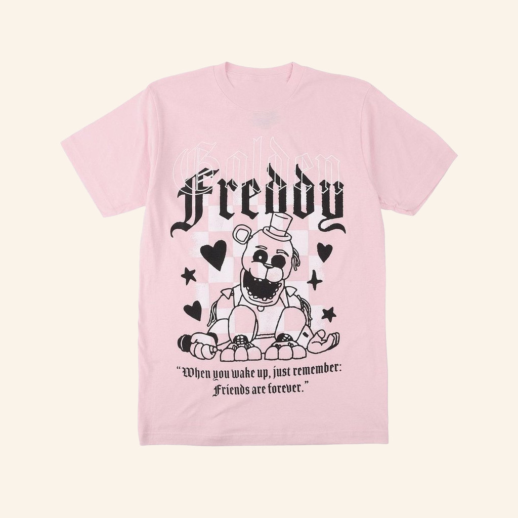 Mr Sour Blue Freddy Merch Withered Golden Freddy T-Shirt Christmas Gifts For Her