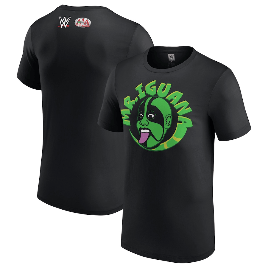 Mr. Iguana Shirt Men's WWE AAA Mr. Iguana Merch Clothing Gifts For Fans