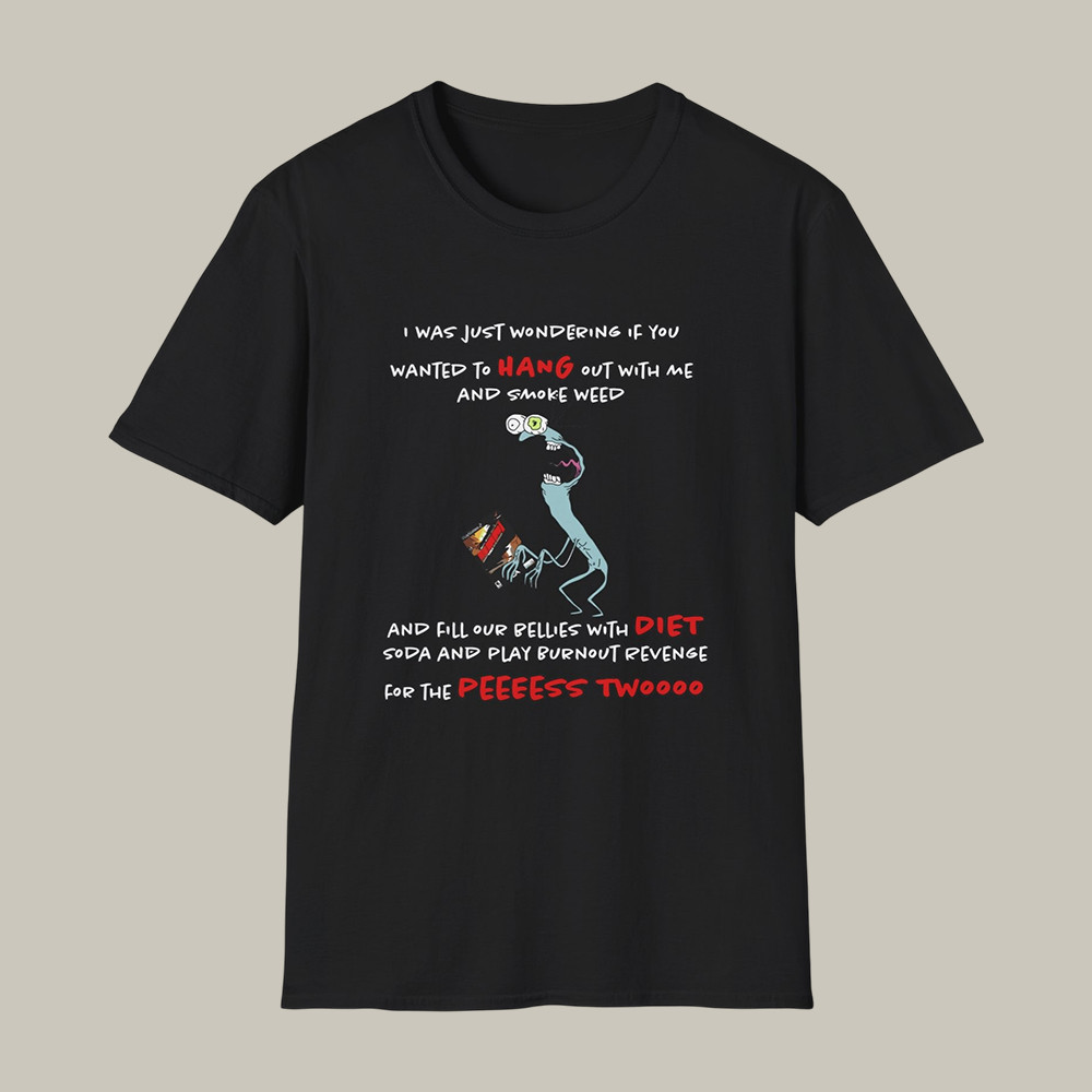 Mr. Landlord Smiling Friends I Was Just Wondering T-Shirt Adult Swim Series Smiling Friends Clothes