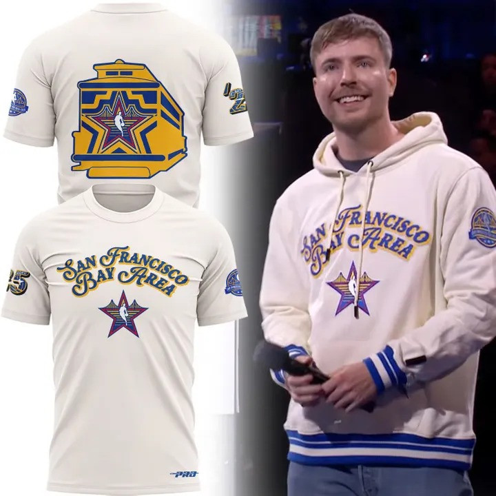 MrBeast 2025 NBA All-Star Game Shirt San Francisco Bay Area Basketball Fan Gifts For Him