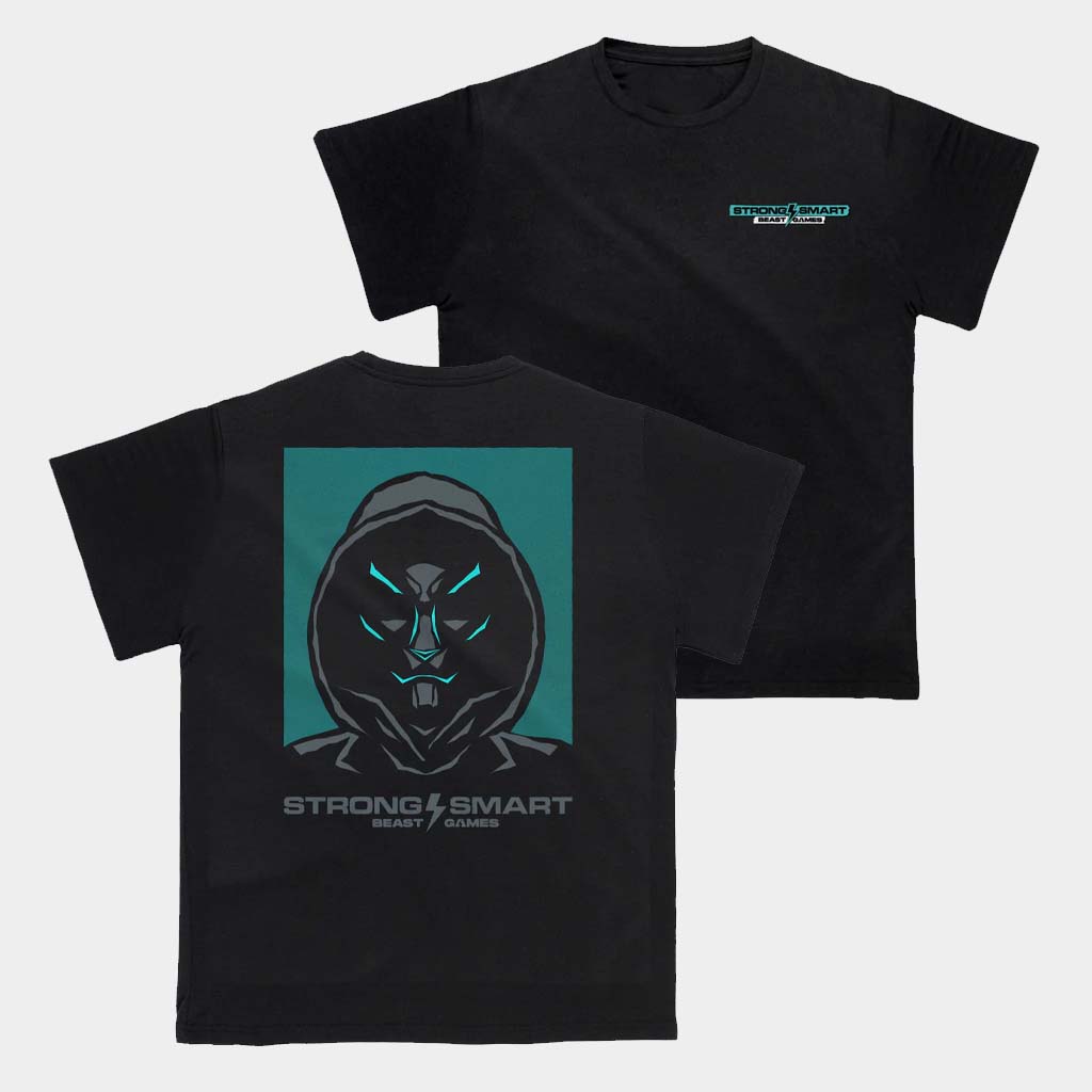 MrBeast Merch Beast Games Guard Portrait T-Shirt Gifts For YouTuber Fans