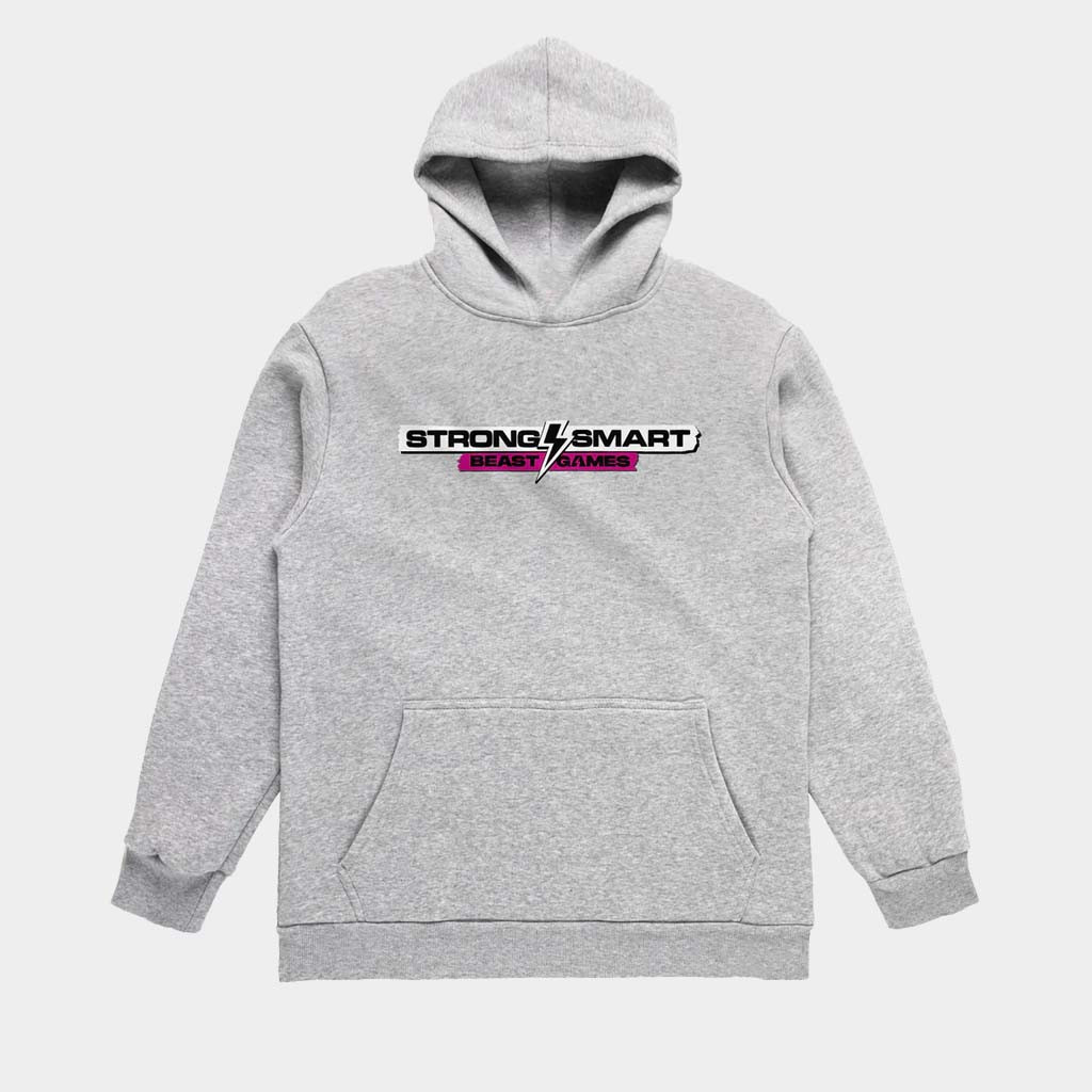 MrBeast Merch Beast Games Strong Smart Hoodie Gifts For YouTuber Fans