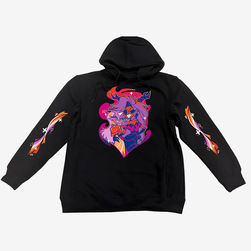 Mrs Mayberry And Martha Pride Hoodie Helluva Boss Apparel Cool Gift For Fans