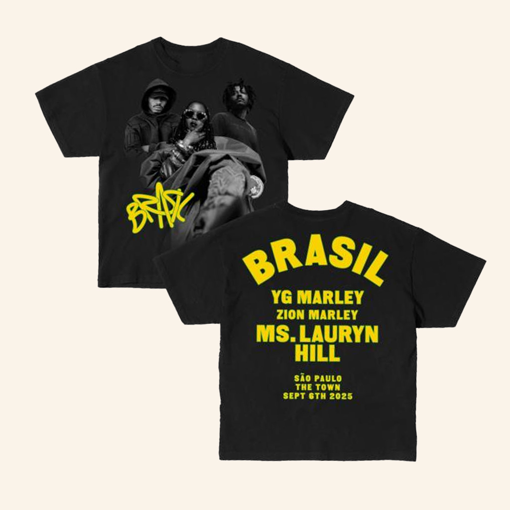 Ms Lauryn Hill Merch Trio Black T-Shirt Gifts For Music Fans Ms Lauryn Hill Merch Trio Black T-Shirt Gifts For Music Fans