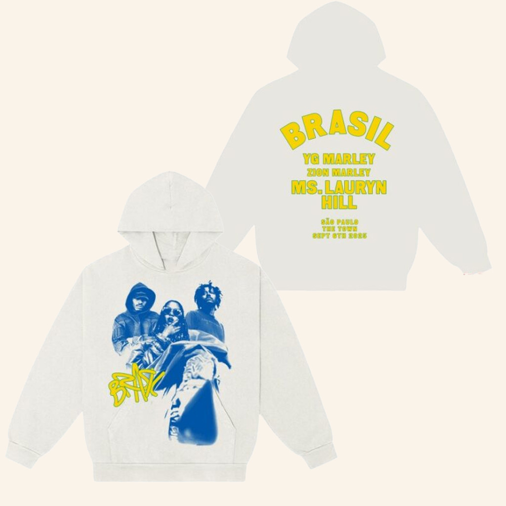 Ms Lauryn Hill Merch Trio White Hoodie Christmas Presents For Music Lovers Ms Lauryn Hill Merch Trio White Hoodie Christmas Presents For Music Lovers