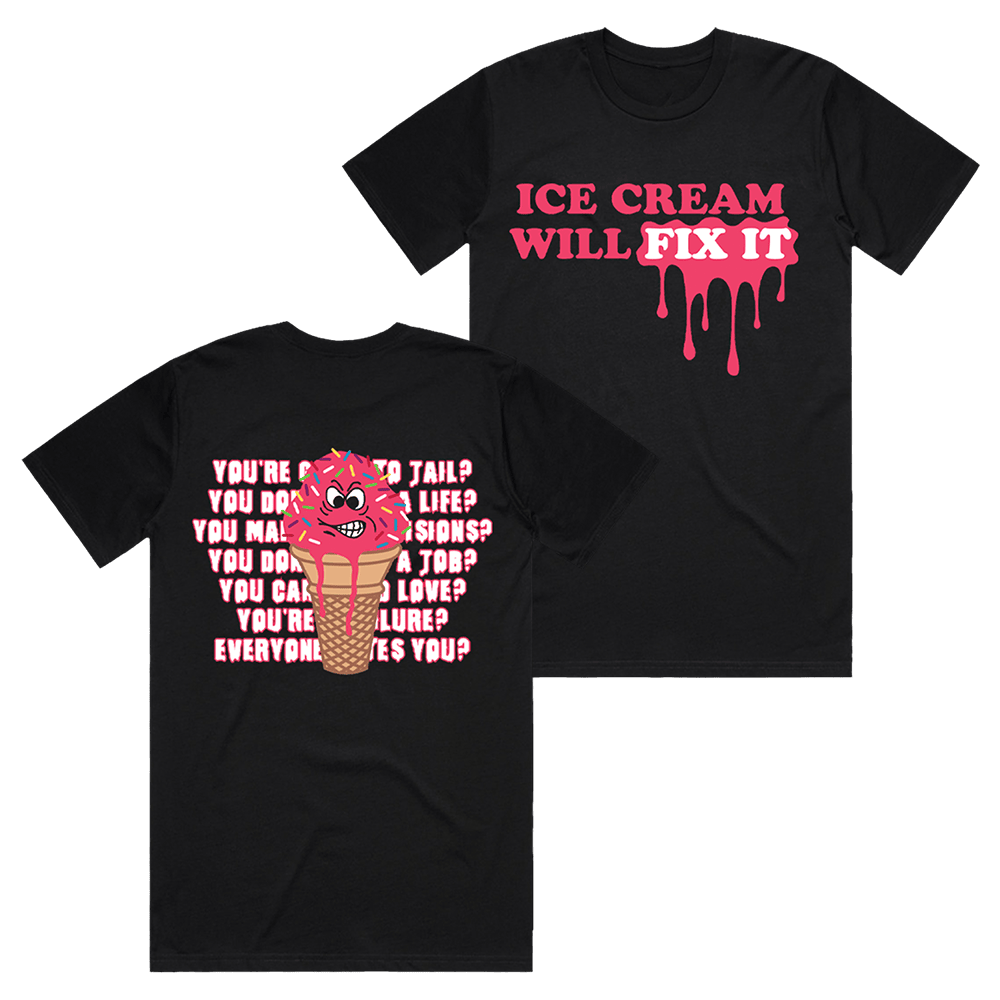 MSI Merch Mindless Self Indulgence Merchandise Cream T-Shirt Mother's Day Gifts MSI Merch Mindless Self Indulgence Merchandise Cream T-Shirt Mother's Day Gifts