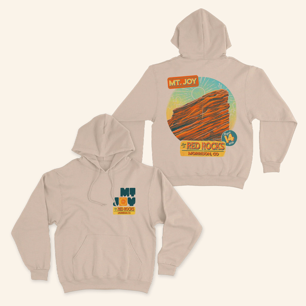 Mt Joy Band Merch Red Rocks 2025 Hoodie Christmas Gifts For Rock Fans Mt Joy Band Merch Red Rocks 2025 Hoodie Christmas Gifts For Rock Fans