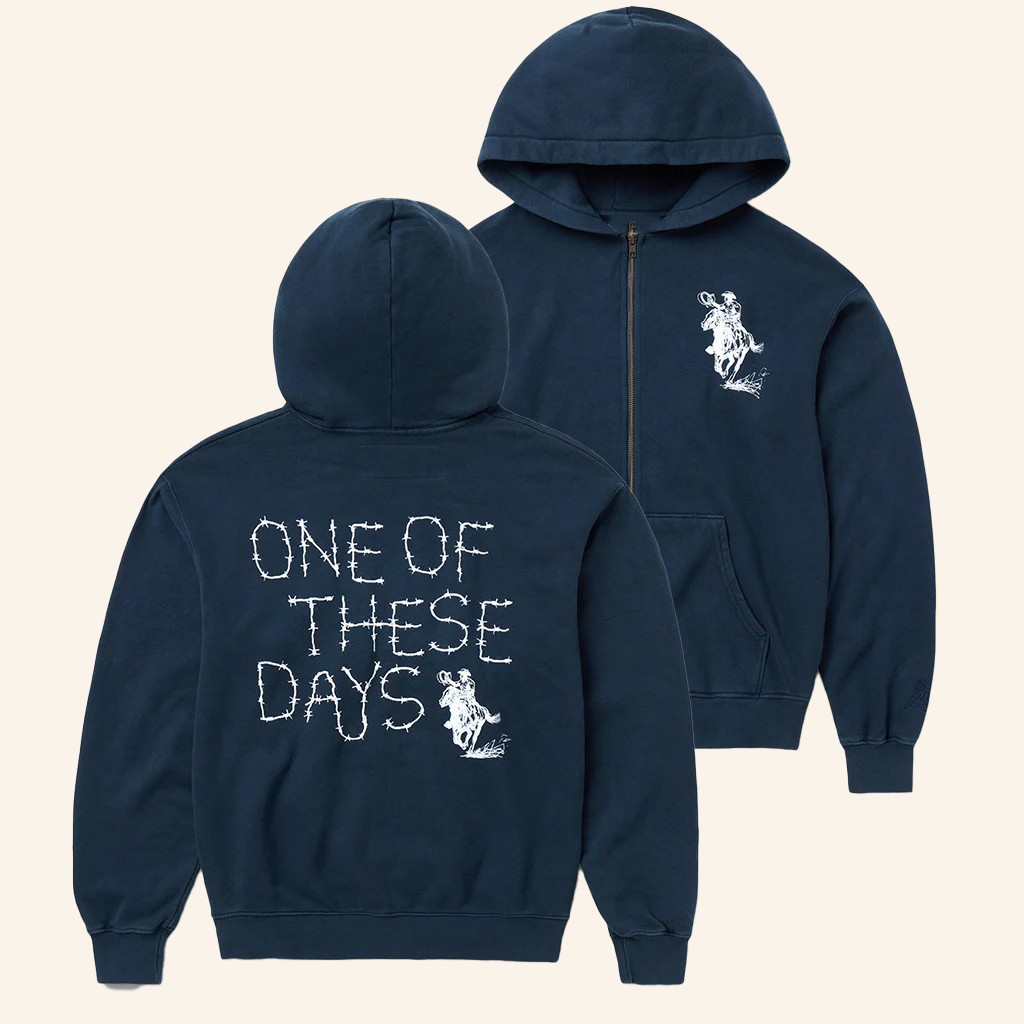 MTVTN Merch One Of These Days Barbed Zip Up Hoodie Birthday Gift For Friends