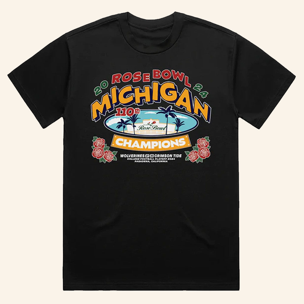 Mtvtn Merch Pasadena Champions Black T-Shirt Gift Ideas For Boyfriend