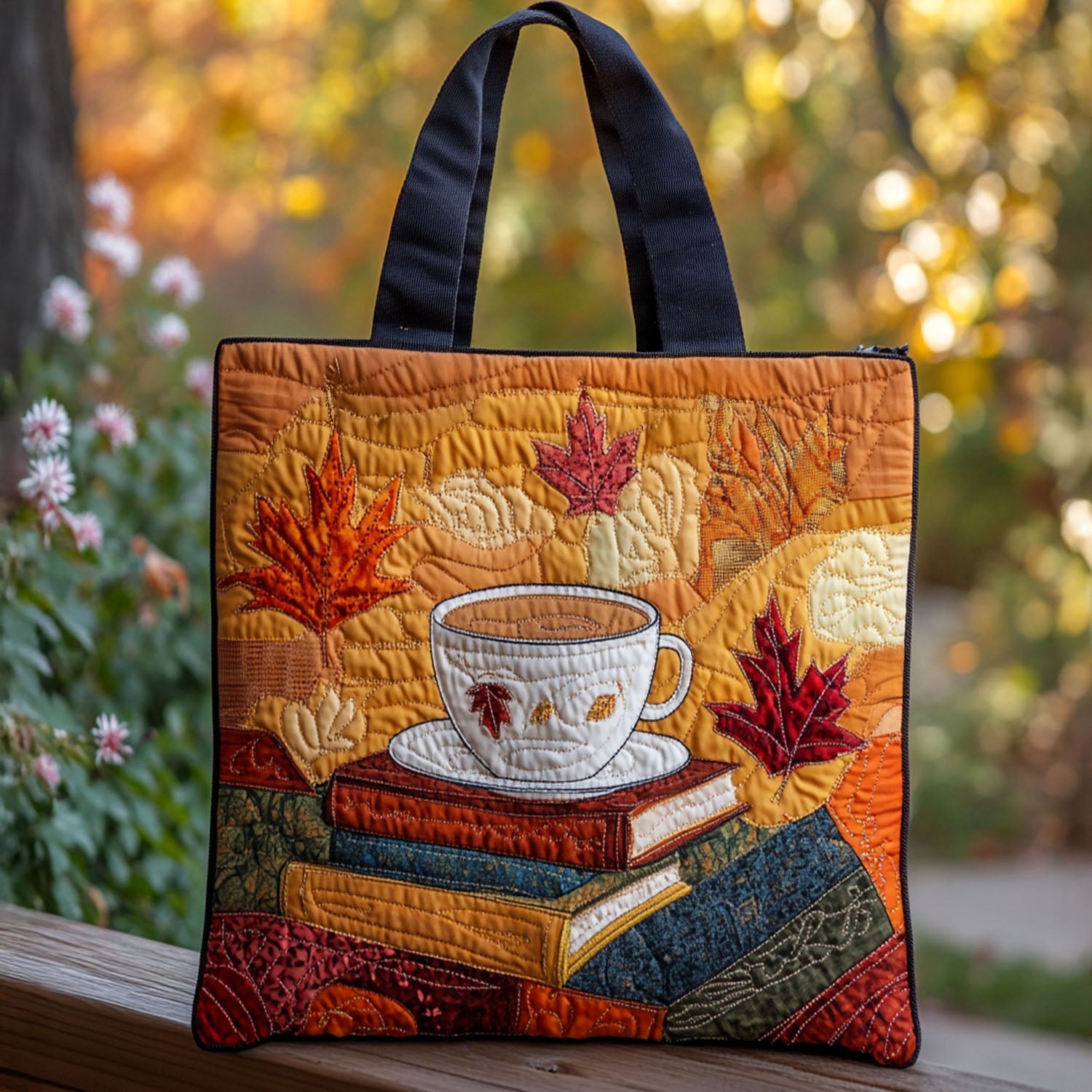 Mug Life Quilted Tote Bag Book Lover Gifts For Girlfriend