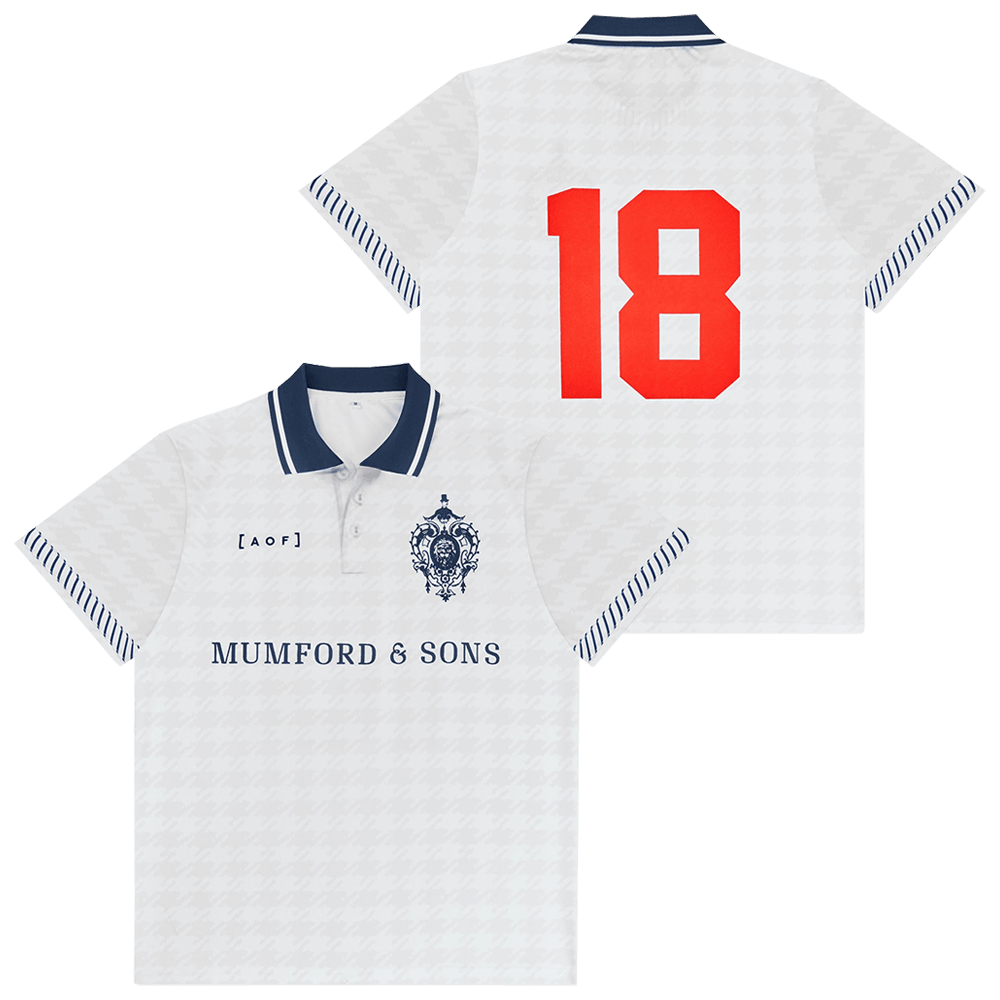 Mumford and Sons AOF Football Shirt Rock Band Fan Gift Official Merch Tee Mumford and Sons AOF Football Shirt Rock Band Fan Gift Official Merch Tee