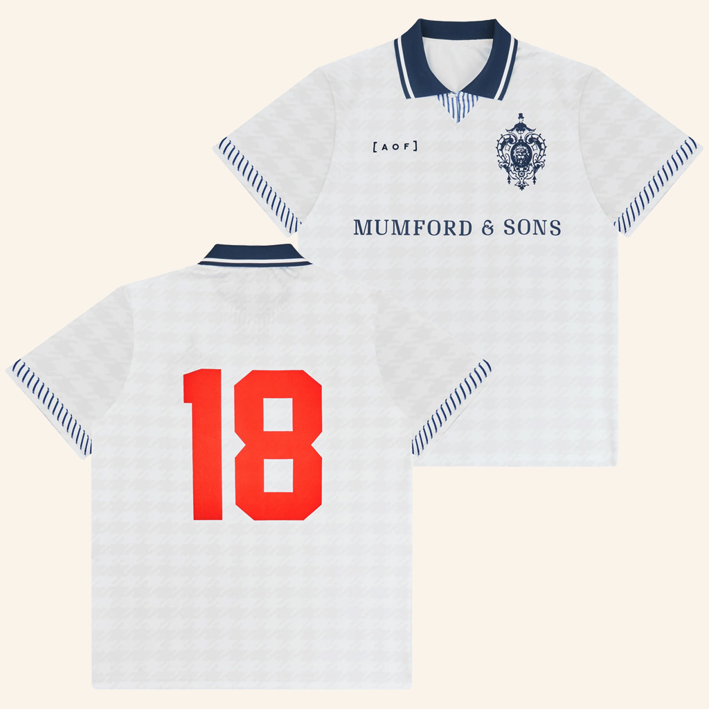 Mumford And Sons Merch AOF x Mumford And Sons Football Polo Shirt Gifts For Brother