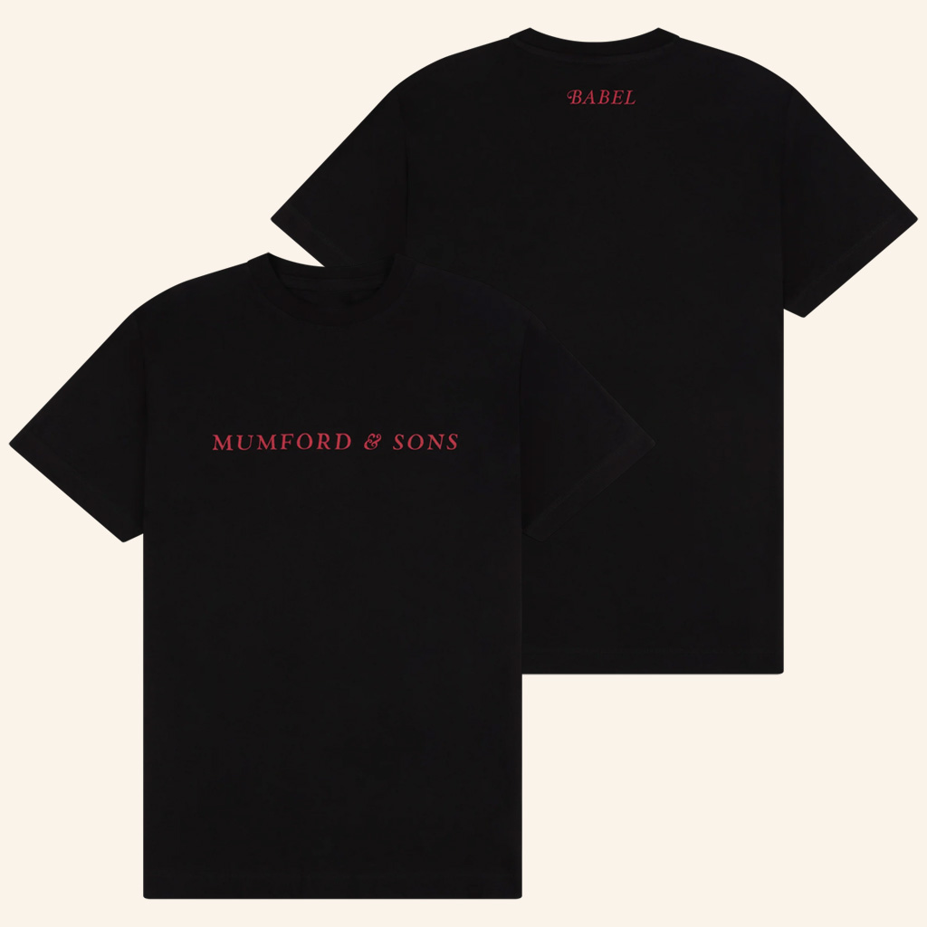 Mumford And Sons Merch Black Mumford And Sons Babel Print T-Shirt Gifts For Rock Lovers Mumford And Sons Merch Black Mumford And Sons Babel Print T-Shirt Gifts For Rock Lovers