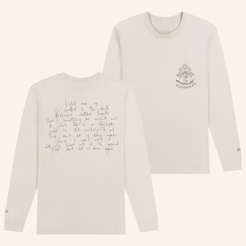 Mumford And Sons Merch Long Sleeve Lyric T-Shirt Christmas Gift Ideas For Fans Mumford And Sons Merch Long Sleeve Lyric T-Shirt Christmas Gift Ideas For Fans