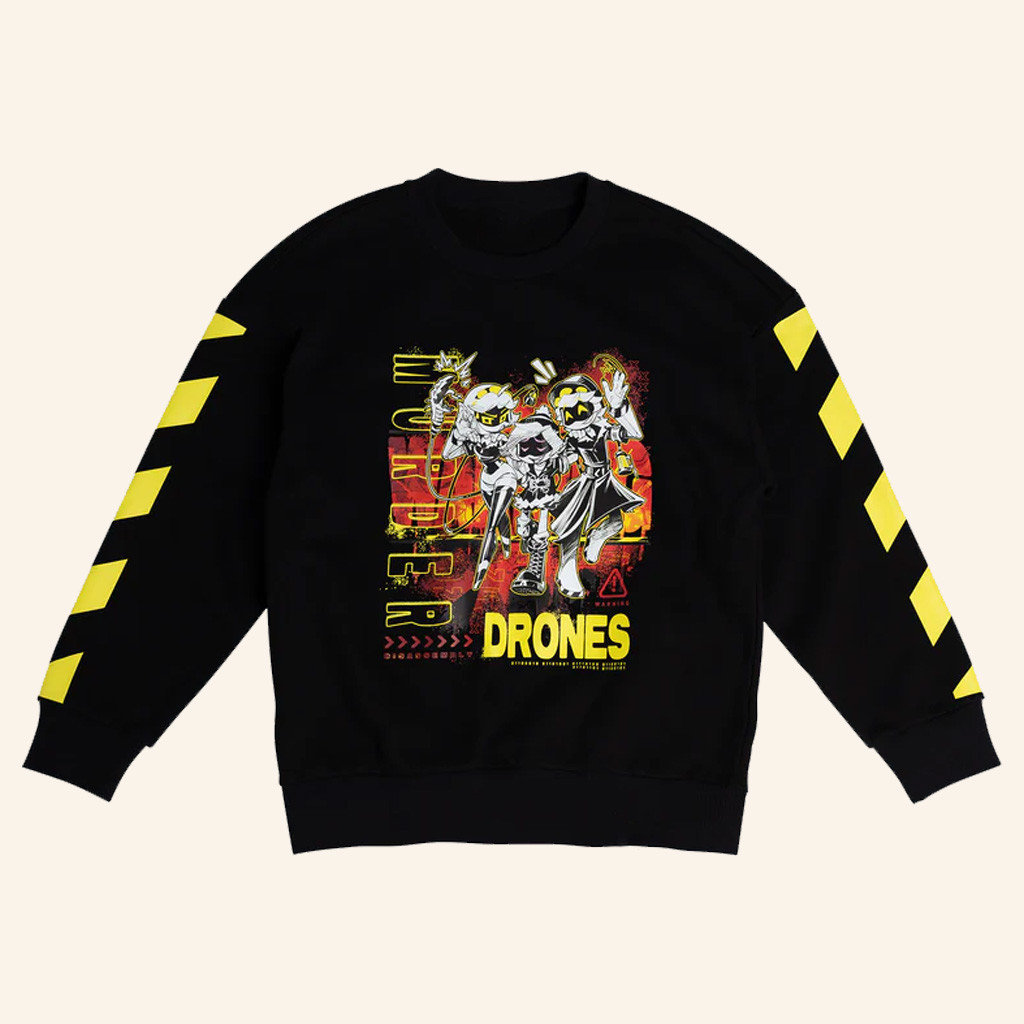 Murder Drones Merch Triumphant Trio Sweatshirt Birthday Gift For Sister