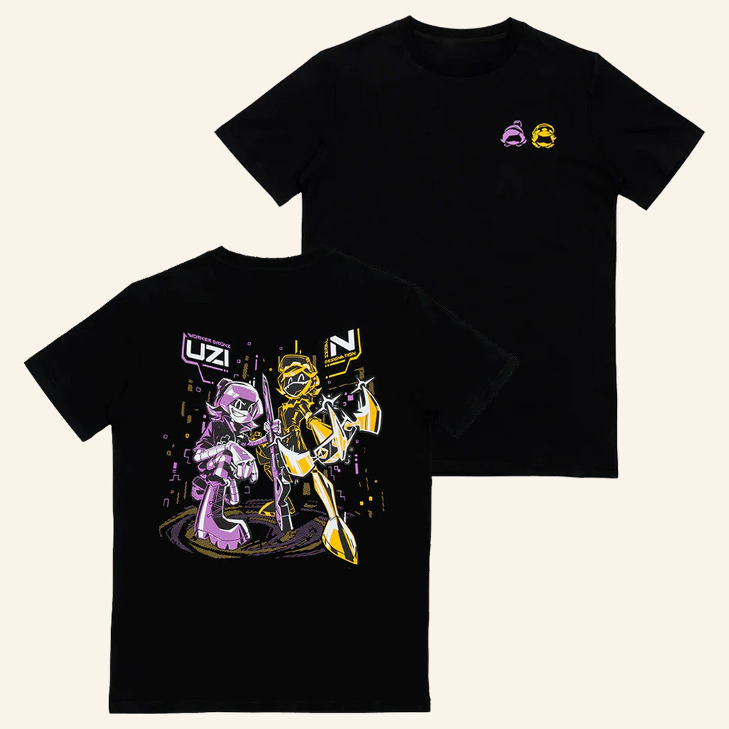 Murder Drones Merch Uzi And N Iconic Duo T-Shirt Best Birthday Gift For Son Murder Drones Merch Uzi And N Iconic Duo T-Shirt Best Birthday Gift For Son