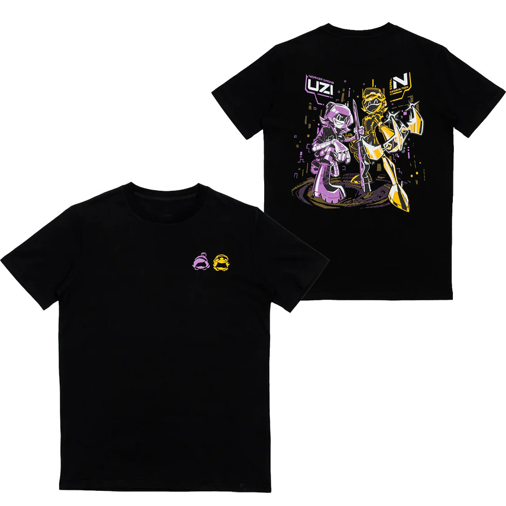 Murder Drones Merch Uzi And N Iconic Duo T-Shirt Glitch Productions Merch Fan Gifts