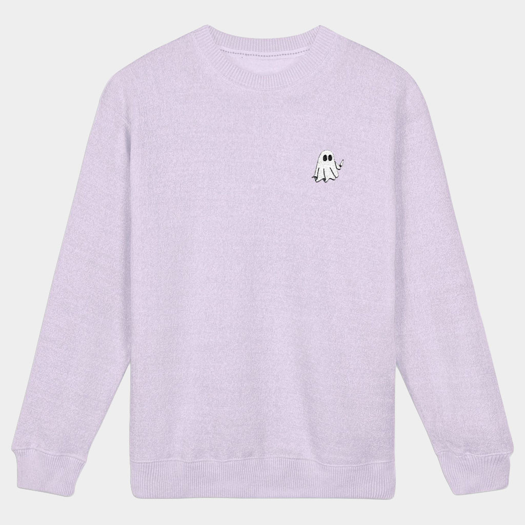 Murder With My Husband Merch Ghosty Sweater MWMH Apparel Gifts For Besties