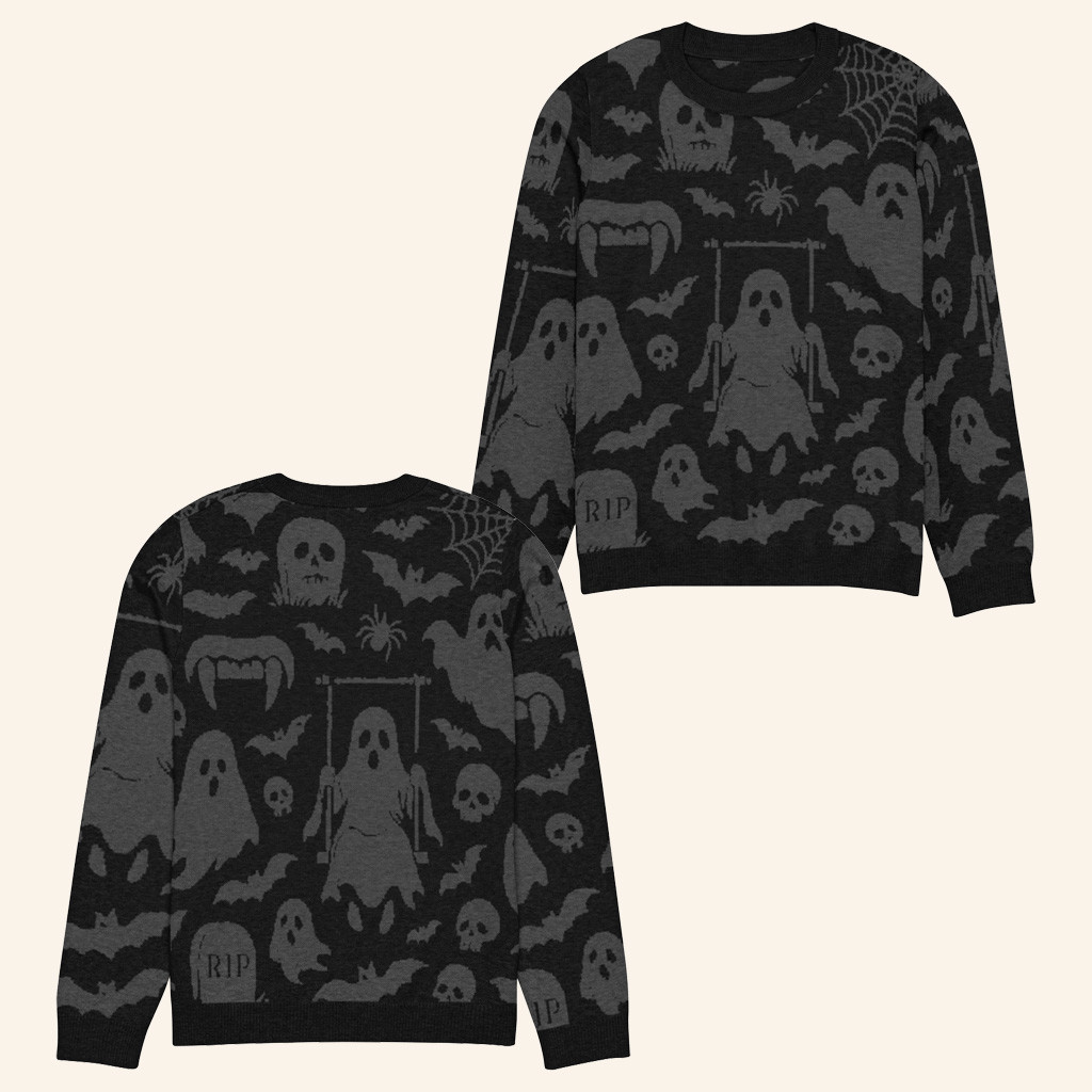 Murder With My Husband Merch Hallows Eve Sweater Gifts For Best Friends Murder With My Husband Merch Hallows Eve Sweater Gifts For Best Friends