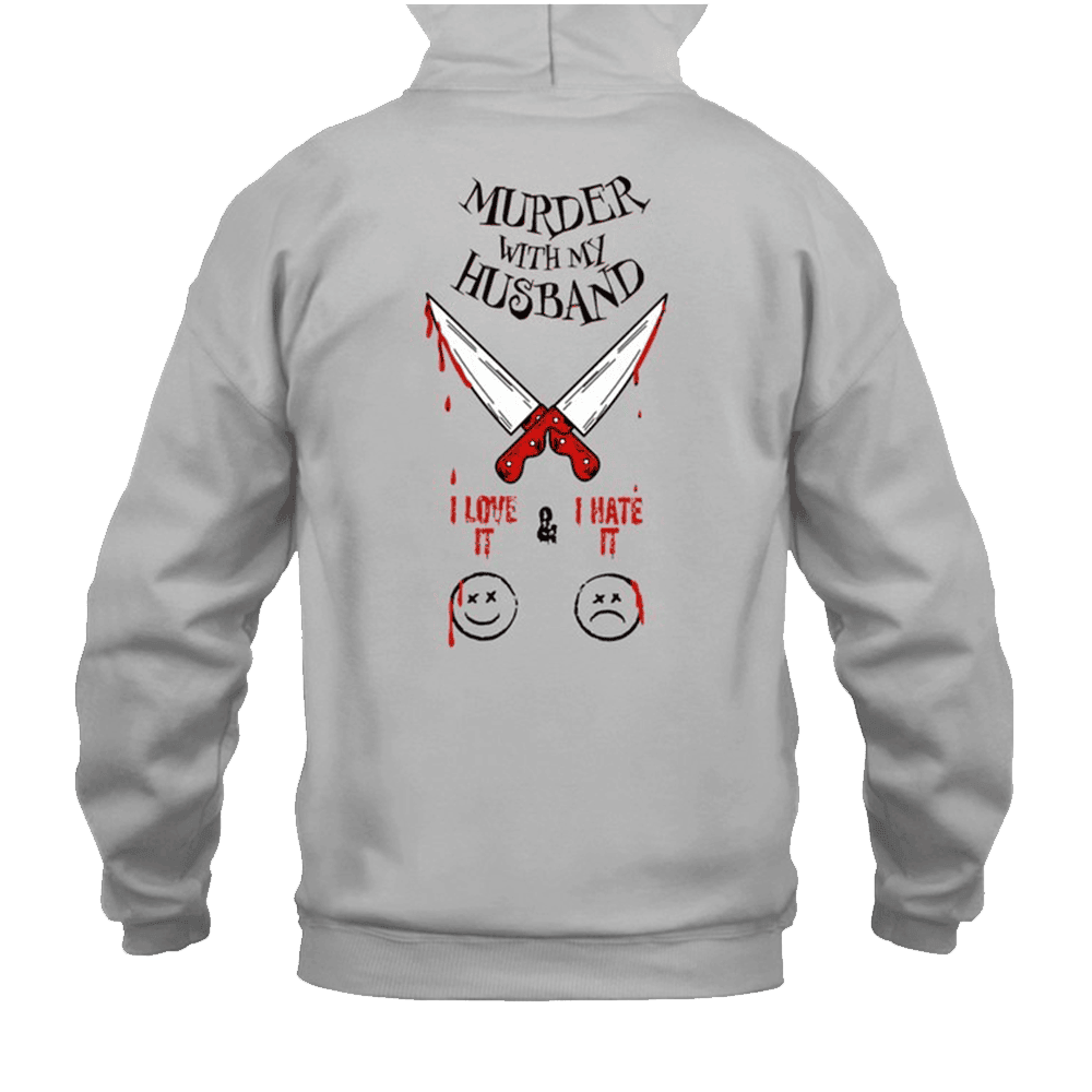 Murder With My Husband Merch Hoodie Knives Out Hoodie Hoodie Christmas Gift for Him Murder With My Husband Merch Hoodie Knives Out Hoodie Hoodie Christmas Gift for Him