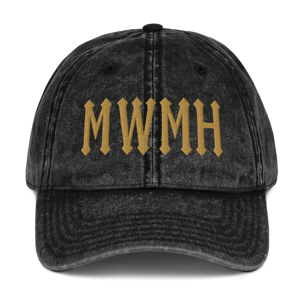 Murder With My Husband Merch MWMH Embroidered Hat Halloween Is Never Over Hat Gifts For Fans Murder With My Husband Merch MWMH Embroidered Hat Halloween Is Never Over Hat Gifts For Fans