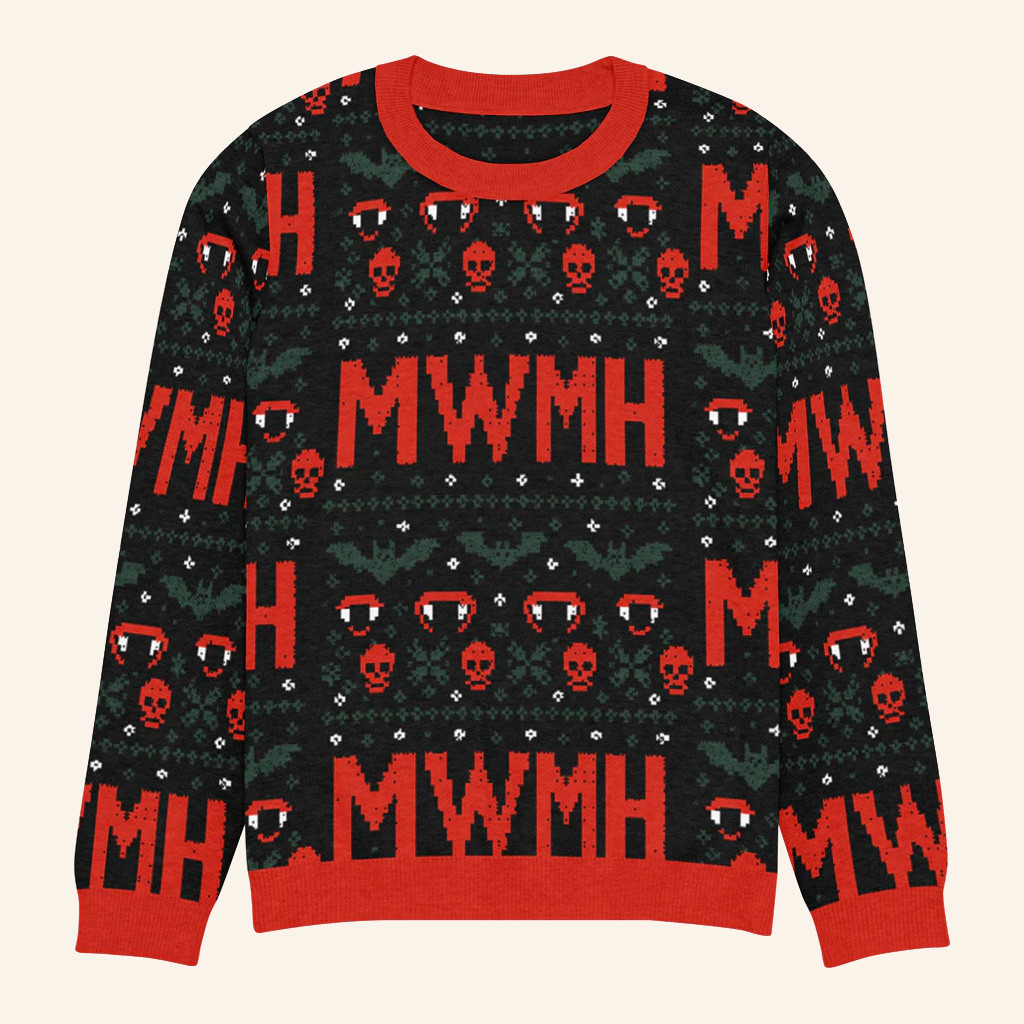 Murder With My Husband Merch MWMH Ugly Christmas Sweater Christmas Gifts For Guys