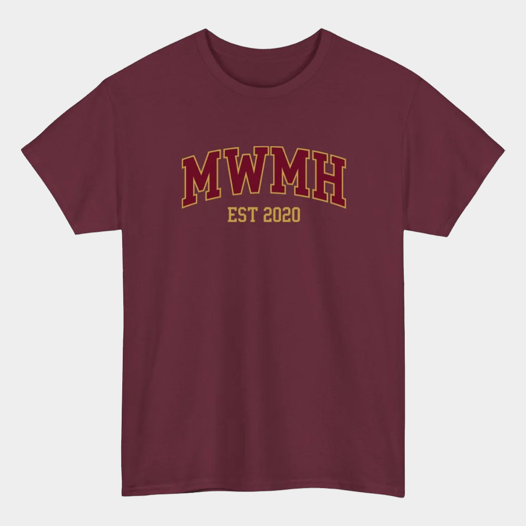 Murder With My Husband Merch MWMH Varsity T-Shirt Murder With My Husband Shirt Gift For Wife