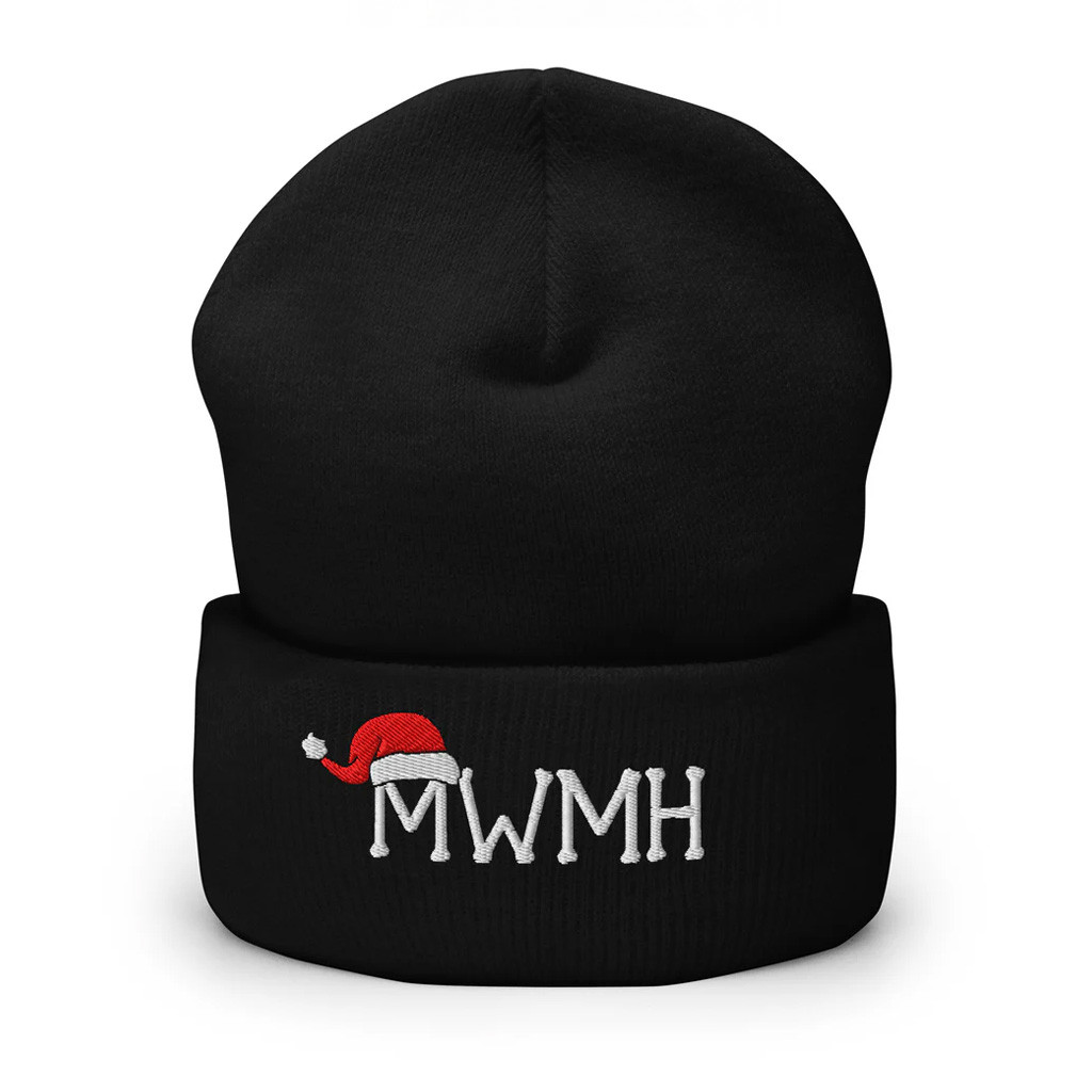 Murder With My Husband Merch MWMH Xmas Beanie Christmas Gifts For Husband