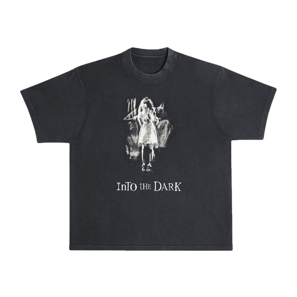 Murder With My Husband Merch T-Shirt Into The Dark The Girl Faded Tee Fan Gifts