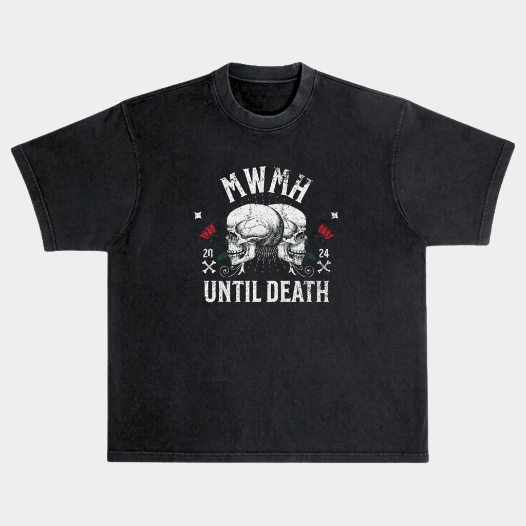 Murder With My Husband Merch Until Death Wash T-Shirt MWMH Shirt Gift For Son In Law Murder With My Husband Merch Until Death Wash T-Shirt MWMH Shirt Gift For Son In Law