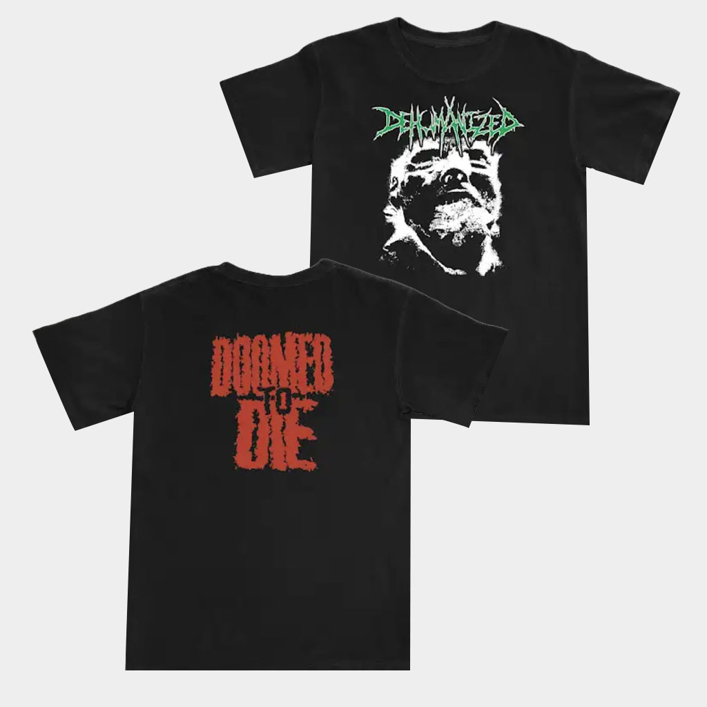 Murderous Merch Doomed To Die T-Shirt Birthday Gift Ideas For Dad