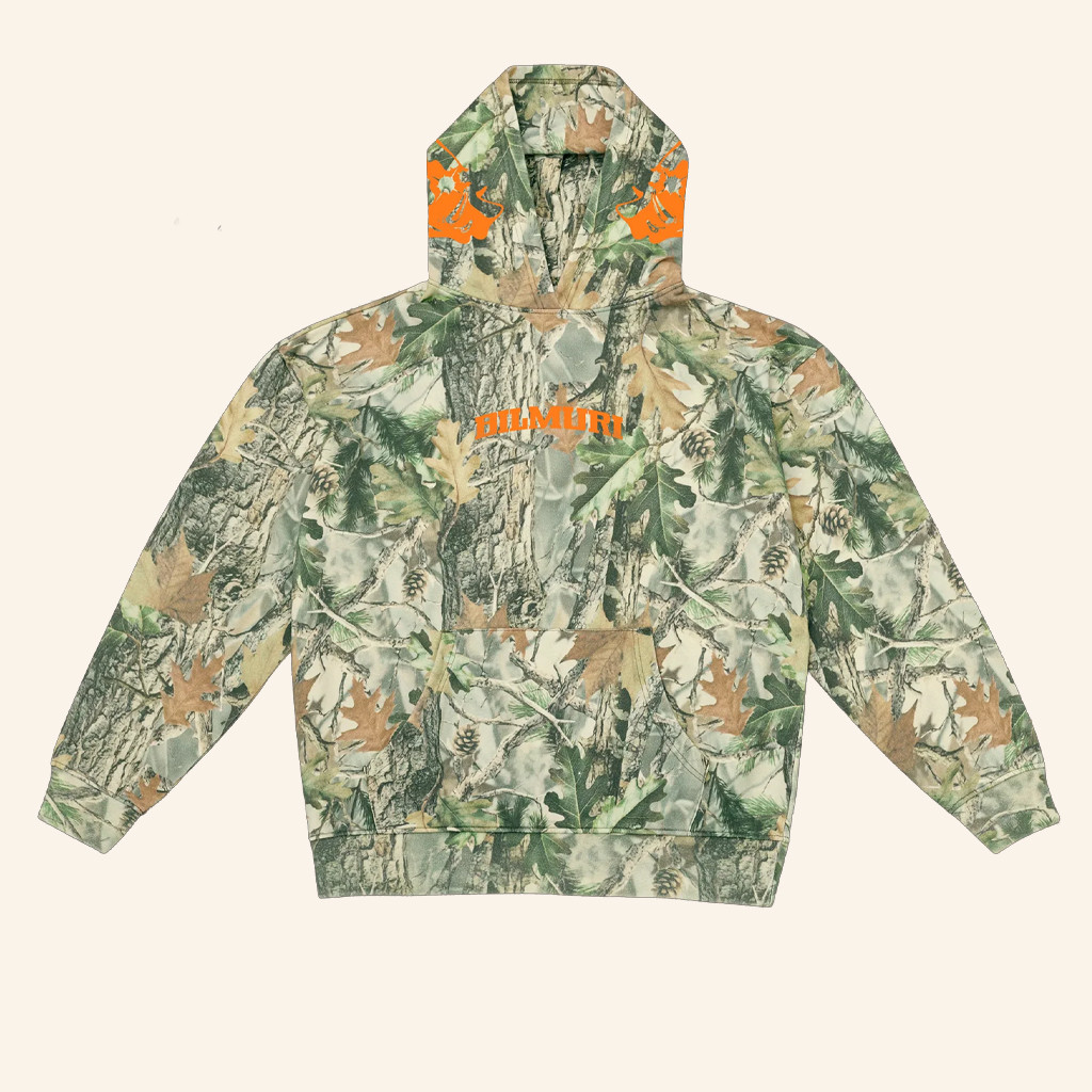 Muri Merch Two Hogs Camo Hoodie Birthday Presents For Boyfriend