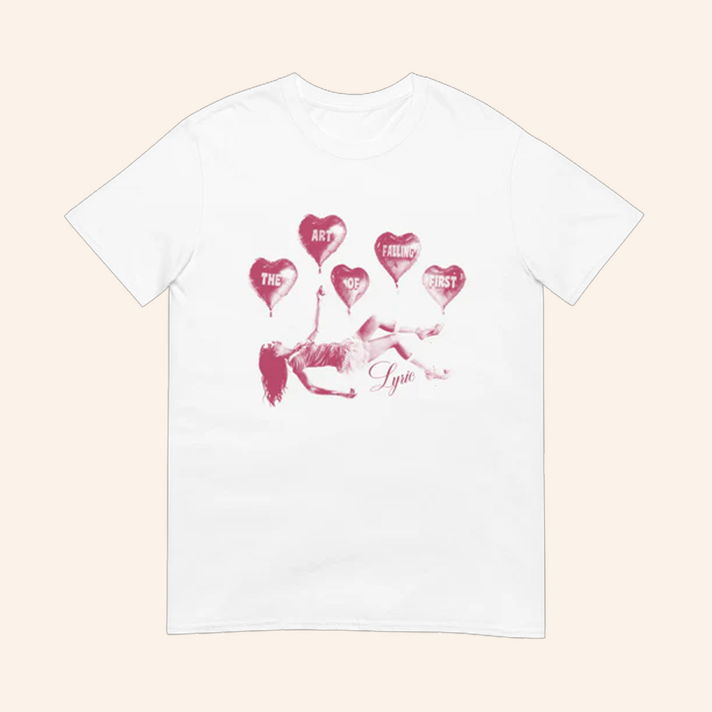 Music By Lyric Merch The Art Of Falling First T-Shirt Christmas Present For Music Lovers Music By Lyric Merch The Art Of Falling First T-Shirt Christmas Present For Music Lovers