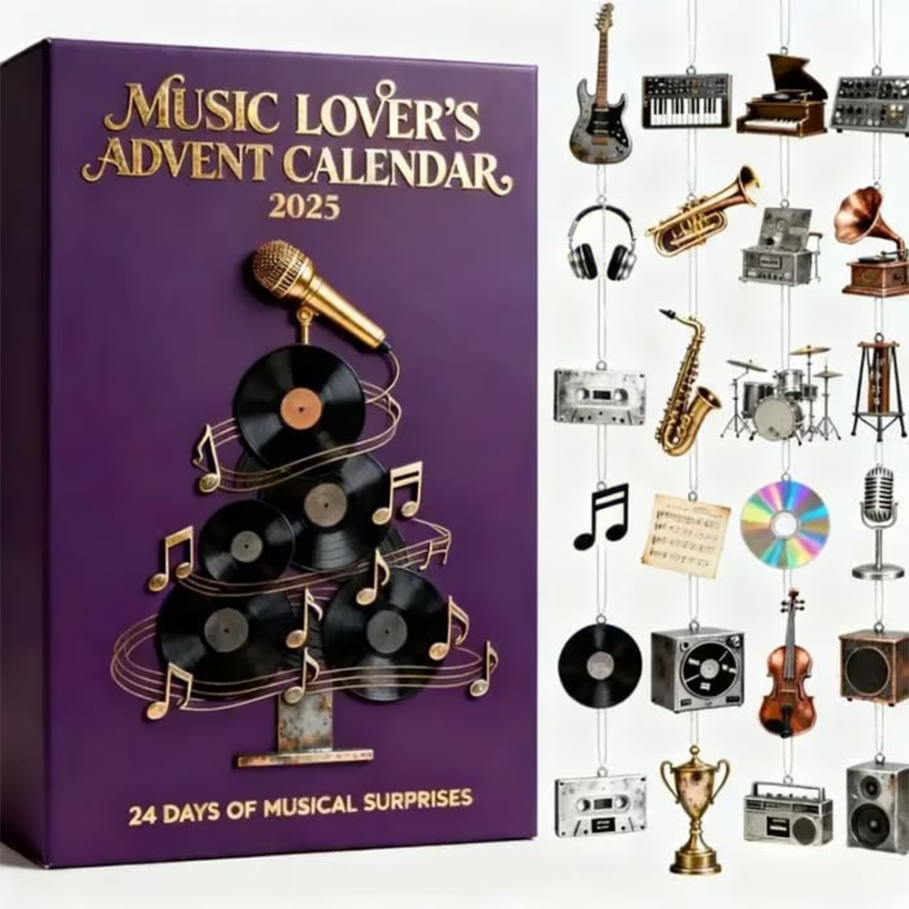 Music Lover Advent Calendar 2025 Holiday Countdown Calendar Gifts For Musicians