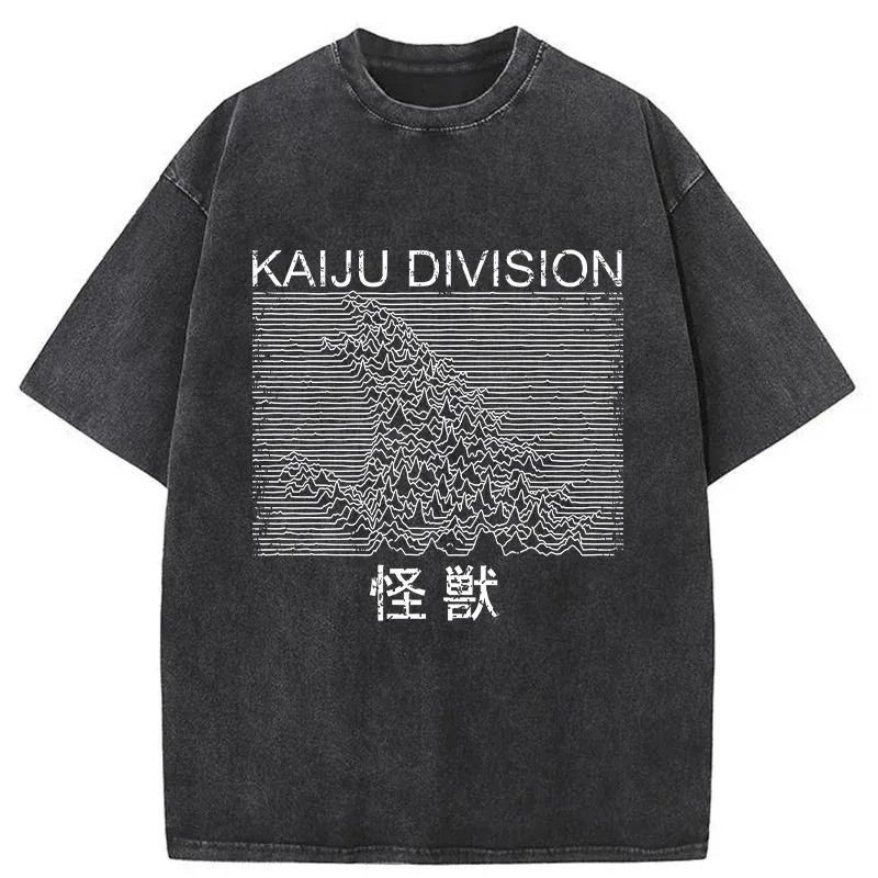 Music Monster Washed T-Shirt Funny Graphic Gift For Friends Gifts For BFF