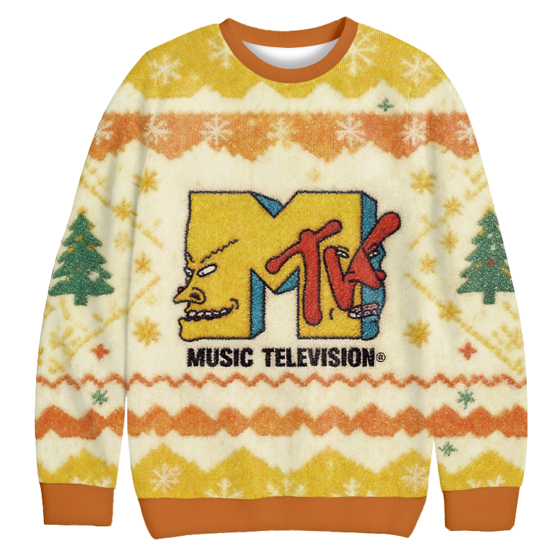 Music Television Vintage Christmas Ugly Sweatshirt Funny Xmas Party Outfit Gift Ideas Music Television Vintage Christmas Ugly Sweatshirt Funny Xmas Party Outfit Gift Ideas