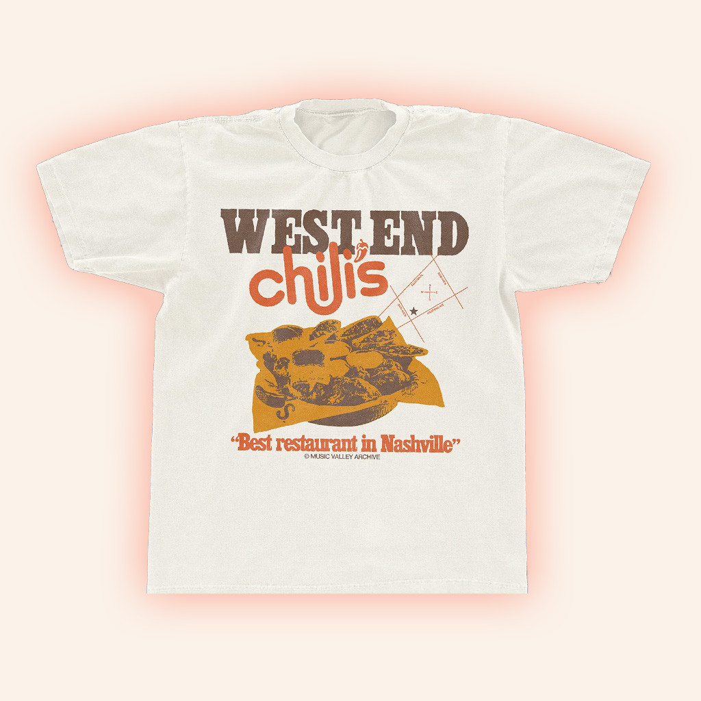 Music Valley Archive Merch West End Chili's T-Shirt Christmas Gifts For Husband Music Valley Archive Merch West End Chili's T-Shirt Christmas Gifts For Husband