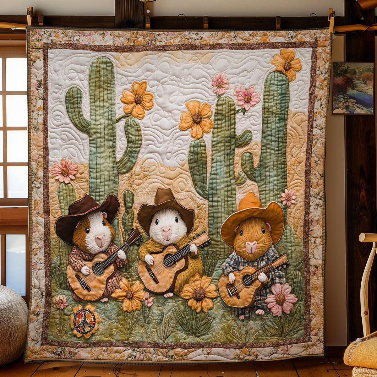 Musical Guinea Pig Holiday Xmas Quilt Blanket Christmas Ideas For Girlfriend