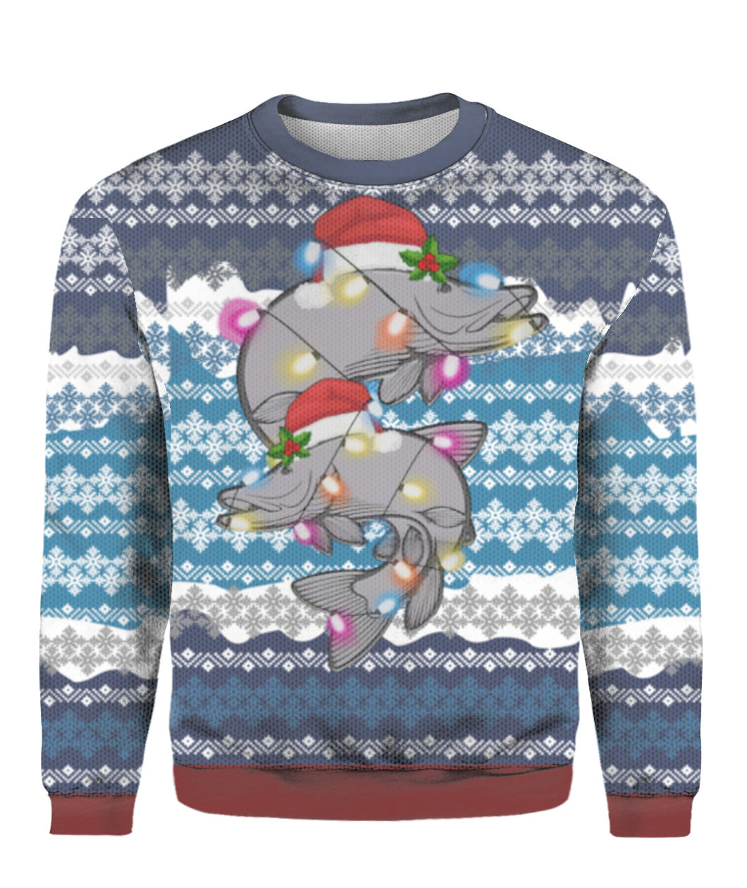 Musky Fishing Christmas Ugly Christmas Sweater Best Christmas Gifts For Fishing Lovers