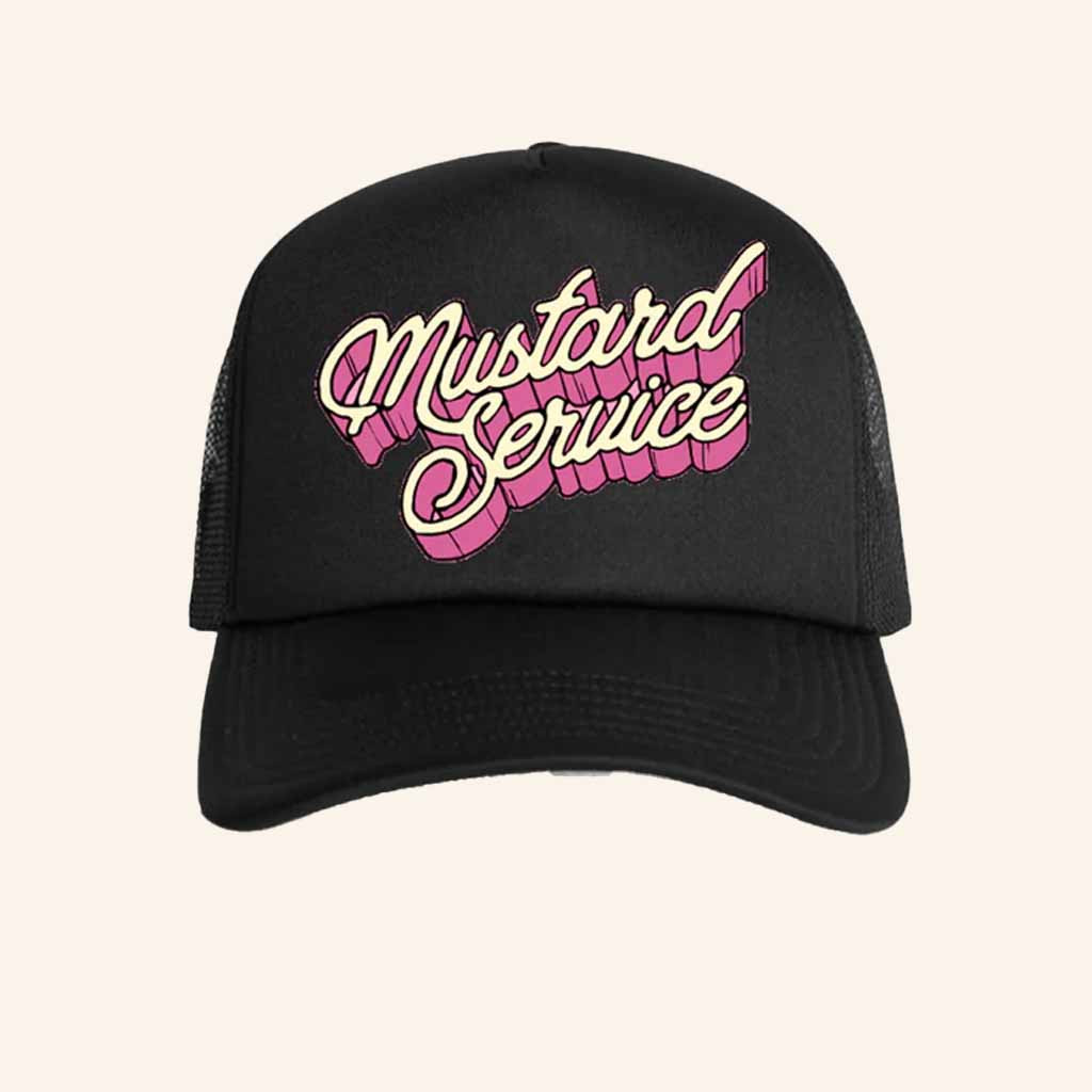 Mustard Service Merch Mustard Service Logo Trucker Hat Best Gifts For Rock Band Lovers Mustard Service Merch Mustard Service Logo Trucker Hat Best Gifts For Rock Band Lovers