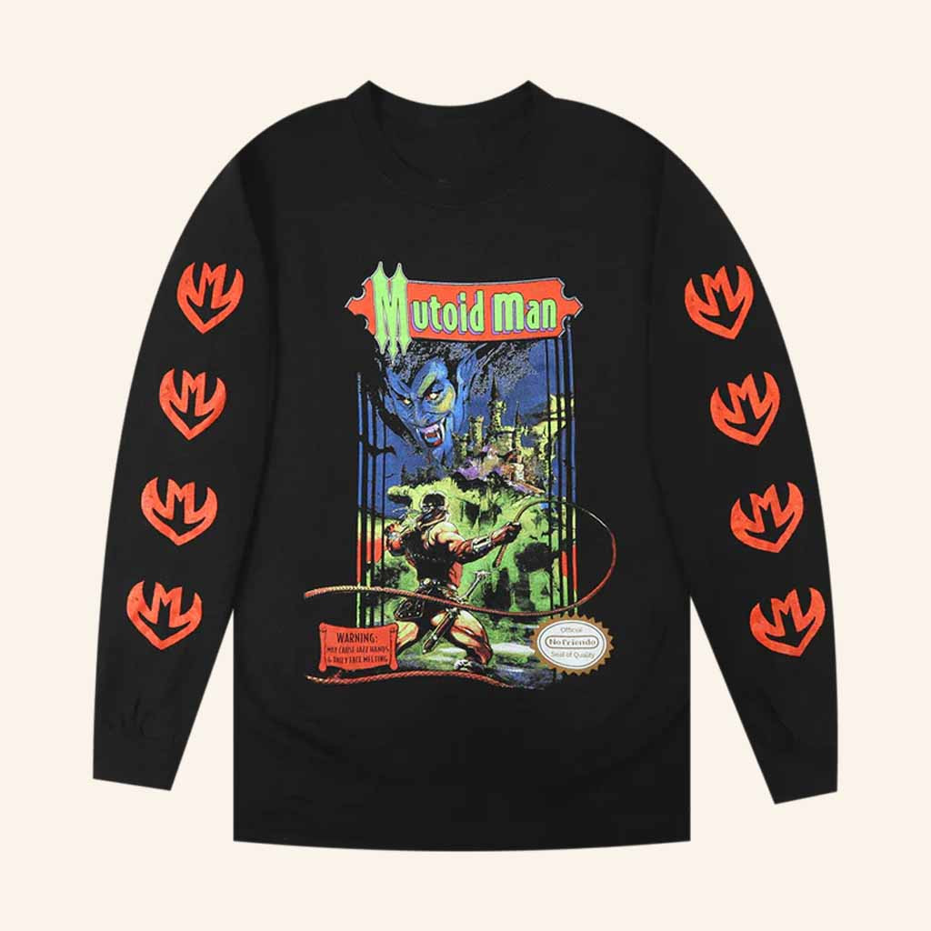 Mutoid Man Merch Mutoidvania Black Long Sleeve T-Shirt Presents For Music Lovers Mutoid Man Merch Mutoidvania Black Long Sleeve T-Shirt Presents For Music Lovers
