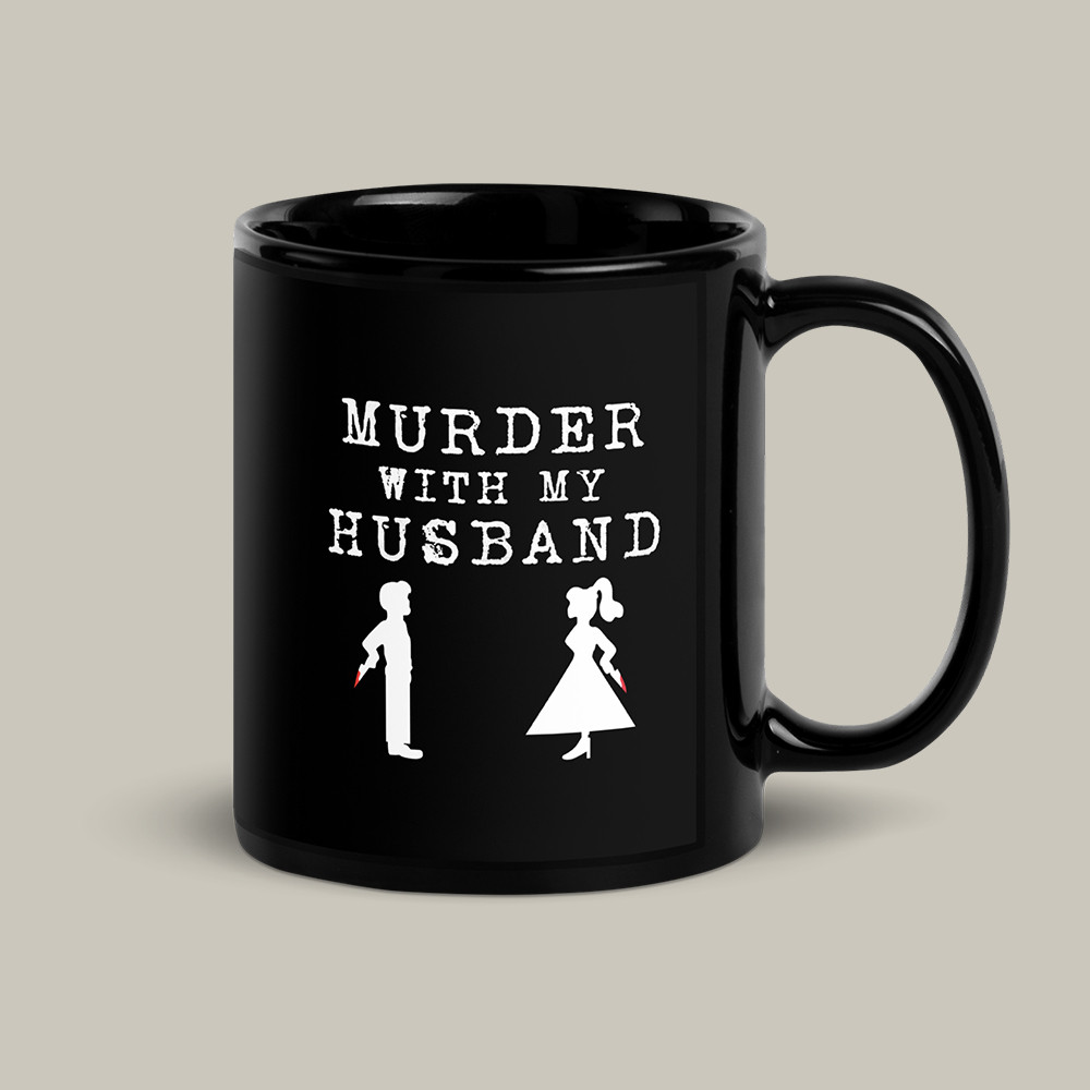 MWMH Graphic Mug Murder With My Husband Merch Present For Podcast Fans