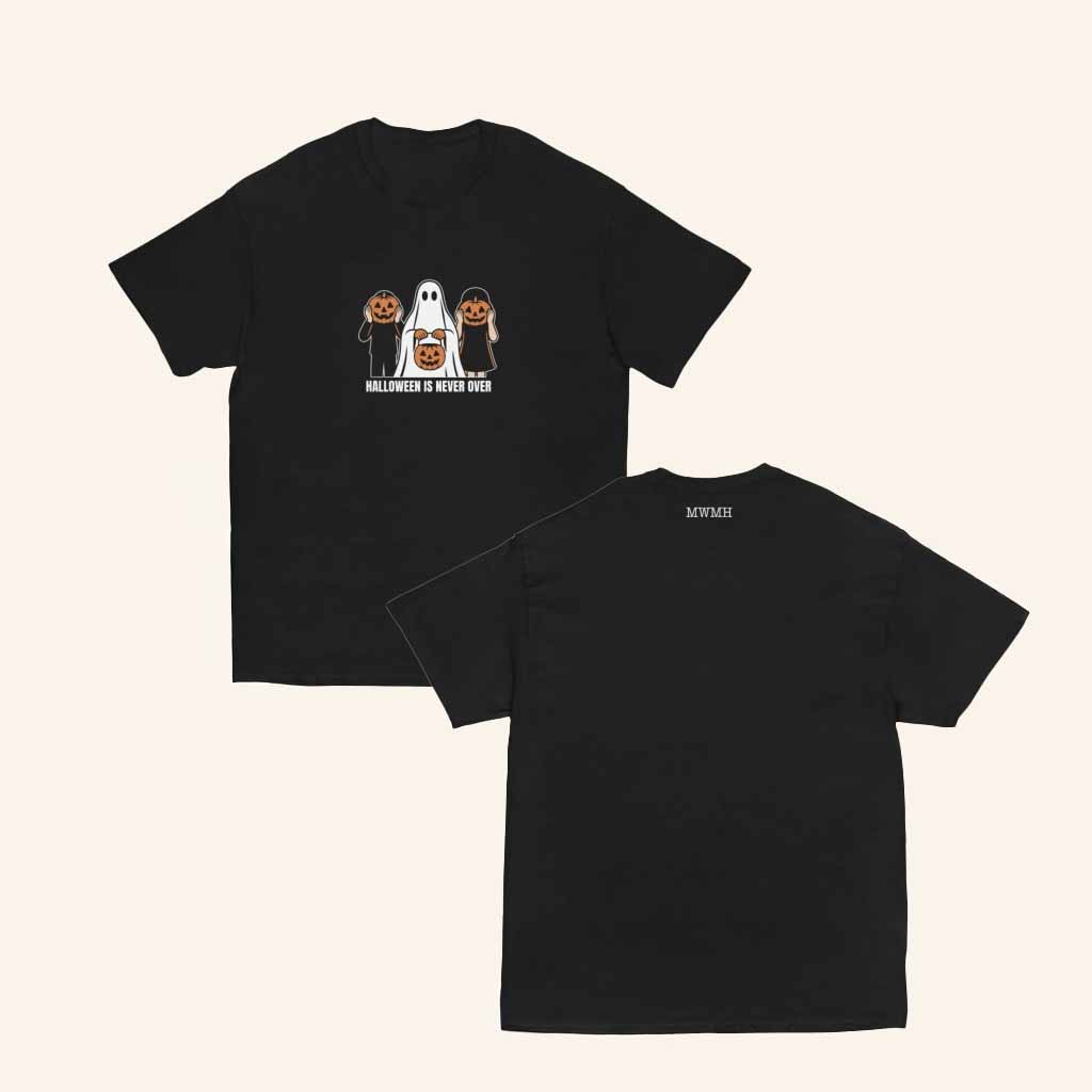 MWMH Merch Jacko Trio Halloween I Never Over Shirt Halloween Gift Ideas For Him MWMH Merch Jacko Trio Halloween I Never Over Shirt Halloween Gift Ideas For Him