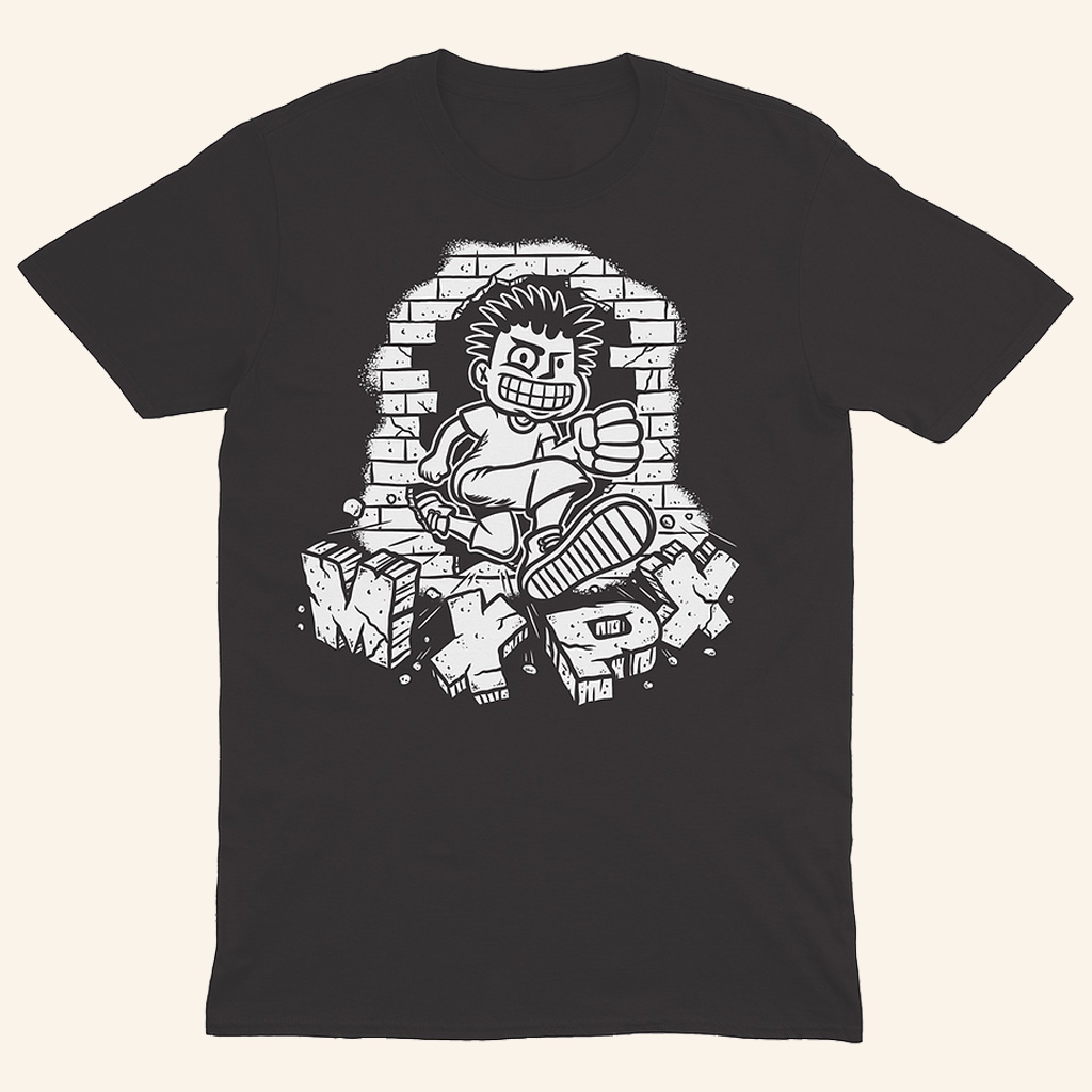 MxPx Merch Brick Black T-Shirt Best Gifts For Rock Music Lovers